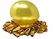 Aquila 100 Gold Black & White Pearl Balloons - 12