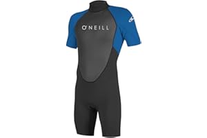 O'Neill Men's Reactor-2 2mm Back Zip, Short Sleeve, Spring Wetsuit