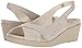 Crocs Women's Leigh Ann Shimer Slngbck WDG W Wedge Sandal, oyster/cobblestone, 8 M US