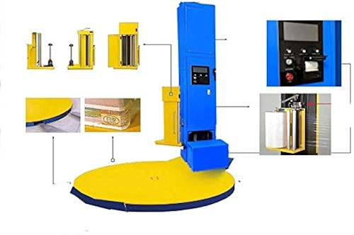 PEC Pallet Wrapping Machine Industrial Shrink Wrap Machines with Built ...