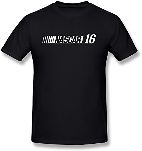 AnneLano Men's NASCAR Race 2016 Tshirts XX-Large Black