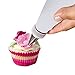 Cake Decorating Supplies Tips Kits Stainless Steel Baking Supplies Icing Tips with Pastry Bags, Disposable Baking Cookie Cake Decorating Bags + Icing Coupler (7 Pieces)