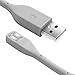 SENHAI 2 Pack Replacement USB Charger/Data Transfer Cable Cord for Jawbone UP2 UP3 UP4 Smart Wristband-4 Inches, Gray