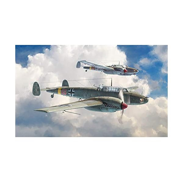 ITALERI 2794S - 1:48 Messerschmitt BF 110 C-D, Modellbau, Bausatz, Standmodellbau, Basteln, Hobby, Kleben…