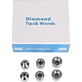 Uonlytech 1pc Diamond Dermabrasion Tips Microdermabrasion Replacement Tips Dermabrasion Machine Heads for Facial Peeling Skin Cleansing