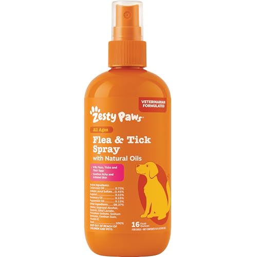 Zesty Paws Flea and Tick Spray