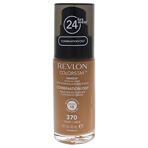 Revlon Colorstay SPF 15 Makeup Foundation for Combination/Oily Skin, Toast, 1 Ounce