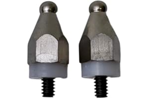 Dogtra Full Titanium Contact Points 3/4" Set of 2 – Male – Compatible with X-Series (280X, 1900X, ARC-X), 200iQ, GPS Fence, PATHFINDER2, Smart NoBark – Hypoallergenic, Lightweight, for Sensitive Skin