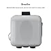 QQPOW Cube Relieve Stress for Adults Children Anxiety Attention Relieves Stress and Anxiety Release Stress Toy (Grey and Black)