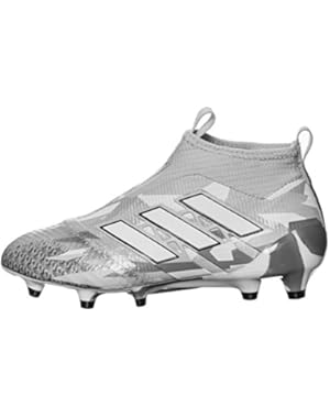 Kid's ACE 17+ PURECONTROL FG J Soccer Cleats (White Camo)