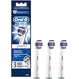 Oral-B 3D White Electric Toothbrush Replacement Brush Heads Refill, 3ct (Color may vary)