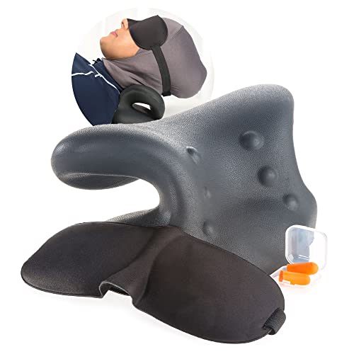 Neck Stretcher Full Kit, Stress Relief Set with Cervical Traction
