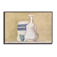Framed Canvas Wall Art Still Life by Giorgio Mordian Canvas Prints Home Artwork Decoration for Living Room,Bedroom - 16x24 inches