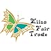 Genuine Leather Passport Cover by Eliza Fair Trade - World Map - Hand Made