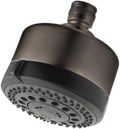 California Faucets SH-08-BTB-Bella Terra Bronze Contemporary Multi-Function Showerhead, Bella Terra Bronze