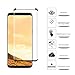 Galaxy S8 Screen Protector,Vensss Tempered Glass [Case Friendly] 3D Curved Edge Ultra Clear 9H Hardness Anti-Scratch, Anti-Fingerprint, Bubble Free for Samsung Galaxy S8(Black).