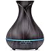 ASAKUKI 4L Humidifiers with Essential Oil Diffuser, Quiet with 7 Color Nightlight, Easy to Clean