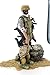 12” Special Forces Action Figure - Wounded soldier