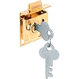 Prime-Line Products S 4049 Mail Box Lock, Keyed, 5/16-Inch Bolt, Brass Plated
