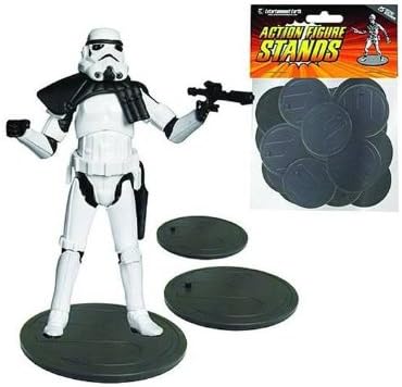 Action Figure Stands 25-Pack - Gray 