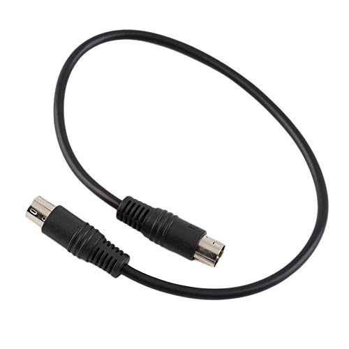 Black 9-PIN Mini TO 9-PIN Mini Din Signal Cable For Genesis 2 Scart Cable - Thumbnail 2