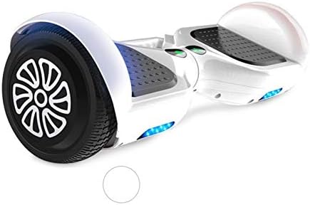 セルフバランススクーター 大決算セール バランスカー2輪ソマトセンサー電気自動車大人の子供のおもちゃ小学校2輪スマートスケートボード輸送ねじり車 Color White Pearl