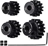 Hardened Steel Upgrade Pinion Gear Set: 13T 14T 15T