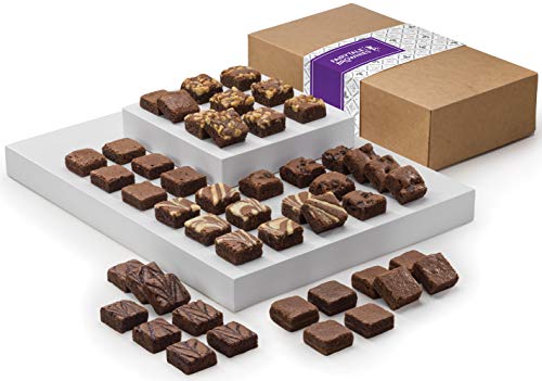 Fairytale Brownies Magic Morsel 48 Gourmet Chocolate Food Gift Basket - 1.5 Inch x 1.5 Inch Bite-Size Brownies - 48 Pieces - Item LF448 - Thumbnail 3