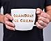 Josephine on Caffeine Gifts for Grandpa – Grandpa’s Ice Cream Bowl and Engraved Spoon Grandpa’s Ice Cream Shovel – Ideal Father’s Day Gift, Christmas Gift or Birthday Gift (Grandpa)