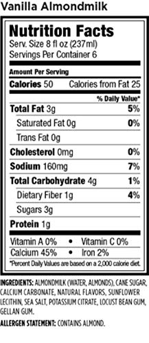 Califia Farms Vanilla Almondmilk, 48 Oz - Image 3