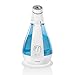 Cool Mist Oscillating Ultrasonic Humidifier | 120-Degree Rotation, 1 Gallon Tank, 48 Hour Runtime, Nightlight | Clean Tank Technology, BONUS DEMINERALIZATION CARTRIDGE | HoMedics