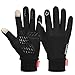 Cevapro Winter Warm Gloves, Touchscreen Gloves Cold Weather Cycling Gloves Windproof Winter Sports Gloves for Running, Biking, Driving, Climbing, Hiking - Men & Women