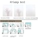 Artviva Etched Glass Window Film Self Adhesive Privacy Vinyl Film Frosted Window Treatment for Home/Bathroom/Office Privacy Protection/Decoration-Heat Control, Anti-UV, Easy Installation 17.7