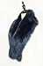 Dikoaina Extra Large Women's Faux Fur Collar for Winter Coat, Navy Blue, 120cm