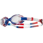 TYR Kids' Swimple Goggles - Colorful Swim Goggles for Beginners | Comfy Youth Unibody Fit | Advanced Anti-Fog UV Eye Protection | Safe No-Leak Silicone Gaskets | Quick-Adjust Release Button