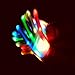 Glovion LED Gloves ONE Pair LED Light-up Rainbow Gloves Colorful Flashing Light-emitting Halloween Gloves Game Party Decoration Gloves