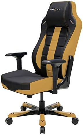 DXracer USA OH-BF120-NC 5 ft. 10 in. - 6 ft. 2 in. Boss Series High End Gaming Chair - Coffee
