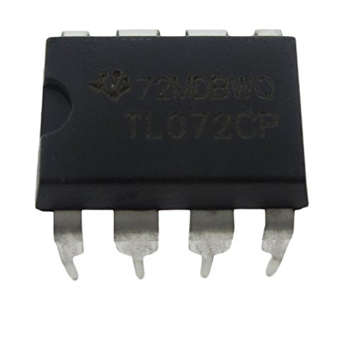 TL072 TL072CP DIP-8 Dual Low-Noise General-Purpose Operational Amplifier Pack of 12