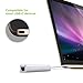 Omars 3-Port USB-C to USB 3.0 Aluminum Portable Data Hub 100 Mbps Network Adapter Ethernet Port, Compatible MacBook Pro 2016, ChromeBook, XPS More (Grey)