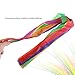 12Pcs Dance Ribbon Set - Rhythm Ribbons for Kids Activities and Dance Performance - Great for Physical Education and Traditional Games