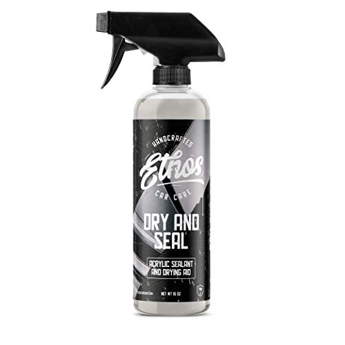Ethos Handcrafted Car Care Dry and Seal (16oz), Ceramic Resin Paint Sealant and Drying Aid, Used Wet or Dry for Incredible Shine and Protection!