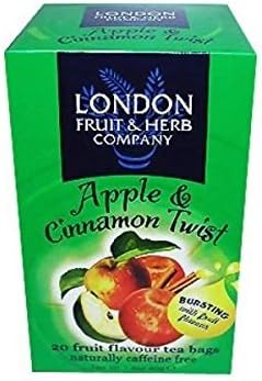 (8 PACK) - London/Fh Apple & Cinnamon| 20 Bags |8 PACK - SUPER SAVER - SAVE MONEY