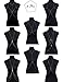 Besteel 8 Pcs Cross Belly Chains Necklace for Women Girls Summer Bikini Body Jewelry