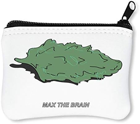 The Brain Weed Zipper Wallet Coin Purse