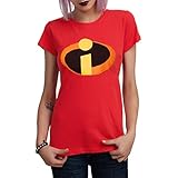 The Incredibles Symbol Junior Girls T-Shirt-Junior X-Large [JXL]
