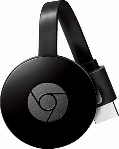 Digital HD Media Streamer for TV with Chromecast 2, Streaming Media Player Device for TV, Supports YouTube, Netflix, Hulu, and More