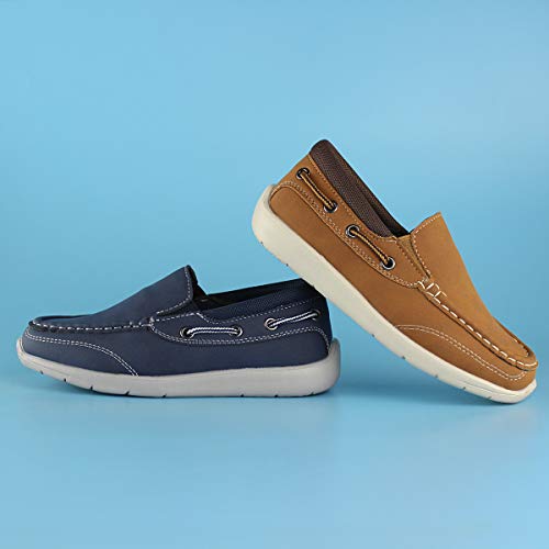 Hawkwell Kids Boys Loafers School Casual Boat Shoes(Toddler/Little Kid