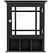 Best Choice Products Home Bathroom Vanity Mirror Wall Storage Cabinet, Espresso