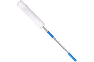 VOTOER Long Handle Pallet Stretch Wrap Dispenser, Stretch Film Packing Machine Shrink Wrap Dispenser Holder, for Film Width 12-20 inch