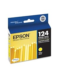 Cartucho (T124520 Ultra 124) de inyección a color de capacidad moderada   1 cian 1 magenta 1 amarillo, de la marca Epson